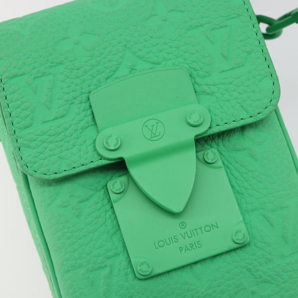 LOUIS VUITTON Lock Vertical Wearable Wallet M81525 Auth ka4987A