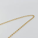 CHANEL Chain Shoulder Bag Caviar Skin Black Gold CC Auth ka4989V-8