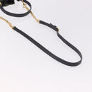 Miu Miu Hand Bag Canvas 2way Green Gold Auth ka4993A-9