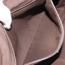 GUCCI GG Canvas Shoulder Bag Beige Silver 145858 Auth ka4994A-21