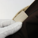 GUCCI GG Canvas Shoulder Bag Beige Silver 145858 Auth ka4994A-22