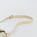 GUCCI GG Canvas Shoulder Bag Beige Silver 145858 Auth ka4994A-8