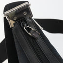 GUCCI GG Canvas Shoulder Bag Black Silver 019 0433 3444 Auth ka4995-17