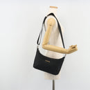 GUCCI GG Canvas Shoulder Bag Black Silver 019 0433 3444 Auth ka4995-25