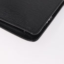 LOUIS VUITTON Epi Porte Documents Senatur Briefcase Black M54452 LV Auth ka4997-16