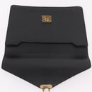 LOUIS VUITTON Epi Porte Documents Senatur Briefcase Black M54452 LV Auth ka4997-9