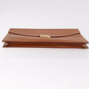LOUIS VUITTON Epi Porte Documents Senatur Zipangu Gold M54456 LV Auth ka4998-6