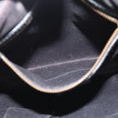 GUCCI GG Canvas Shoulder Bag Black Gold 120893 Auth ka4999-20