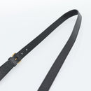 GUCCI GG Canvas Shoulder Bag Black Gold 120893 Auth ka4999-8
