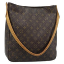 LOUIS VUITTON Monogram Looping GM Shoulder Bag M51145 LV Auth ka5000-1
