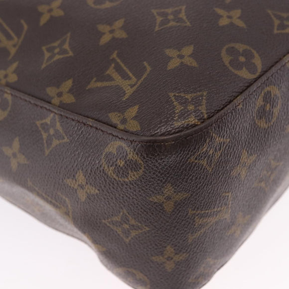 LOUIS VUITTON Monogram Looping GM Shoulder Bag M51145 LV Auth ka5000