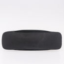 LOEWE Anagram Hand Bag Suede Black Silver Auth ka5004-10