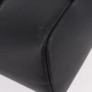 LOEWE Anagram Hand Bag Suede Black Silver Auth ka5004-11