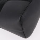 LOEWE Anagram Hand Bag Suede Black Silver Auth ka5004-13