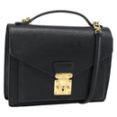 LOUIS VUITTON Epi Monceau 28 Hand Bag Black M52122 LV Auth ka5007-1