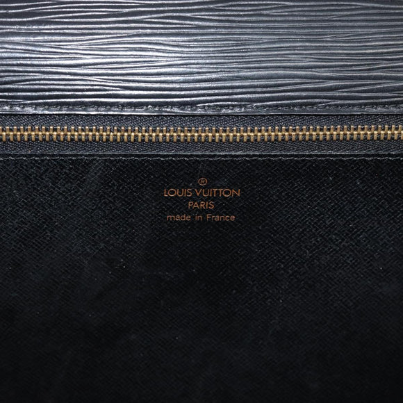 LOUIS VUITTON Epi Monceau 28 Hand Bag Black M52122 LV Auth ka5007