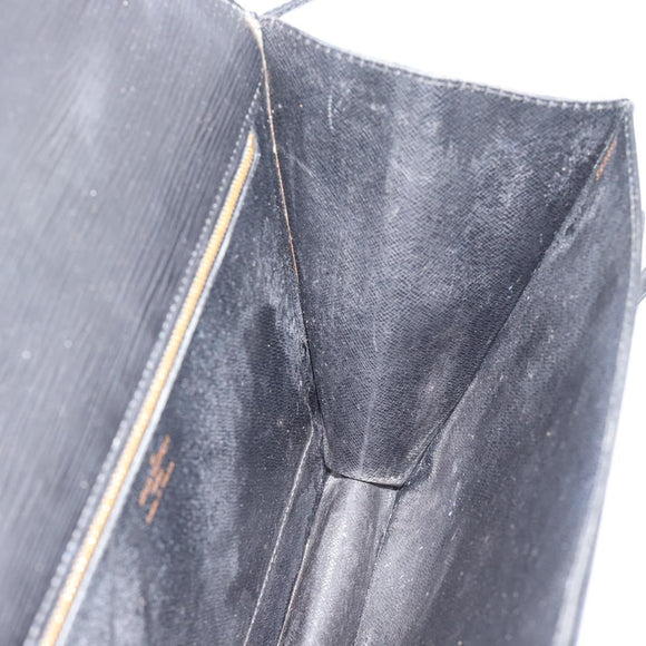 LOUIS VUITTON Epi Monceau 28 Hand Bag Black M52122 LV Auth ka5007