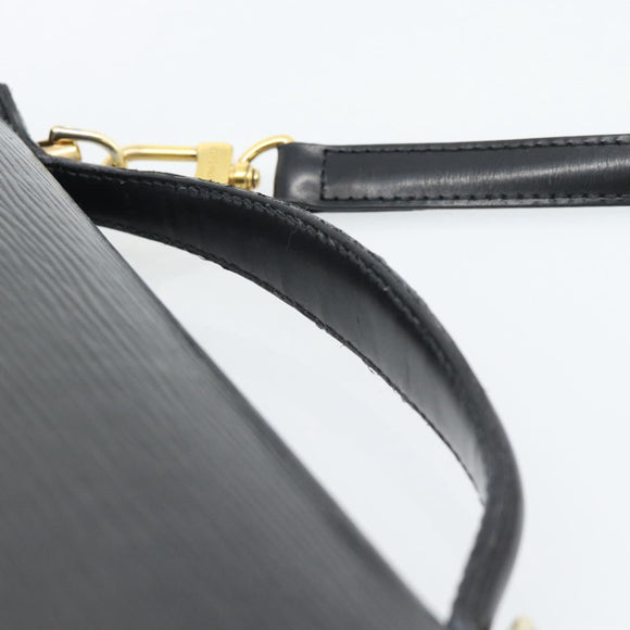 LOUIS VUITTON Epi Monceau 28 Hand Bag Black M52122 LV Auth ka5007