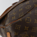 LOUIS VUITTON Monogram Saumur 35 Shoulder Bag M42254 LV Auth ka5008-15