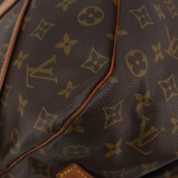 LOUIS VUITTON Monogram Saumur 35 Shoulder Bag M42254 LV Auth ka5008