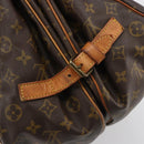 LOUIS VUITTON Monogram Saumur 35 Shoulder Bag M42254 LV Auth ka5008-9