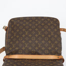 LOUIS VUITTON Monogram Saumur 35 Shoulder Bag M42254 LV Auth ka5008-19