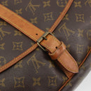 LOUIS VUITTON Monogram Saumur 35 Shoulder Bag M42254 LV Auth ka5008-28