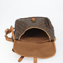 LOUIS VUITTON Monogram Saumur 35 Shoulder Bag M42254 LV Auth ka5008-29