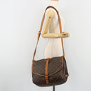 LOUIS VUITTON Monogram Saumur 35 Shoulder Bag M42254 LV Auth ka5008-31