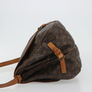 LOUIS VUITTON Monogram Saumur 35 Shoulder Bag M42254 LV Auth ka5008-4