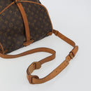 LOUIS VUITTON Monogram Saumur 35 Shoulder Bag M42254 LV Auth ka5008-7