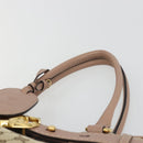GUCCI GG Canvas Hand Bag Beige Gold 247183 Auth ka5009A-8
