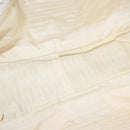 PRADA Shoulder Bag Nylon Leather White Silver Auth ka501-10