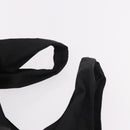 Salvatore Ferragamo Hand Bag Nylon Black Auth ka5019A-9