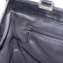 GUCCI GG Canvas Jackie Tote Bag Dark Brown Silver 002 1064 Auth ka5021A-21