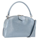 LOUIS VUITTON Epi Electric B Alma Hand Bag Light Blue LV Auth ka5034SAM-1
