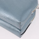 LOUIS VUITTON Epi Electric B Alma Hand Bag Light Blue LV Auth ka5034SAM-16
