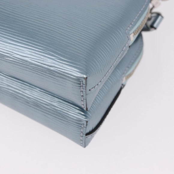 LOUIS VUITTON Epi Electric B Alma Hand Bag Light Blue LV Auth ka5034SAM