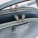LOUIS VUITTON Epi Electric B Alma Hand Bag Light Blue LV Auth ka5034SAM-20