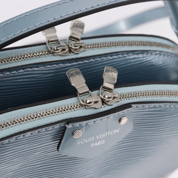 LOUIS VUITTON Epi Electric B Alma Hand Bag Light Blue LV Auth ka5034SAM