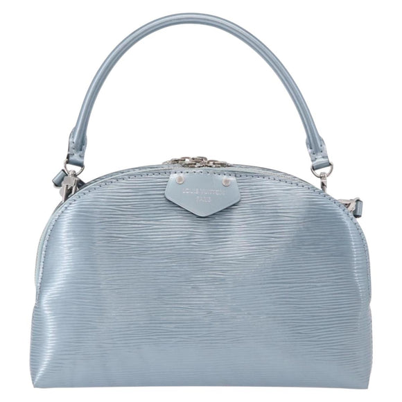LOUIS VUITTON Epi Electric B Alma Hand Bag Light Blue LV Auth ka5034SAM