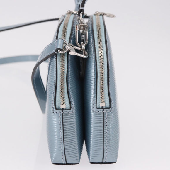 LOUIS VUITTON Epi Electric B Alma Hand Bag Light Blue LV Auth ka5034SAM