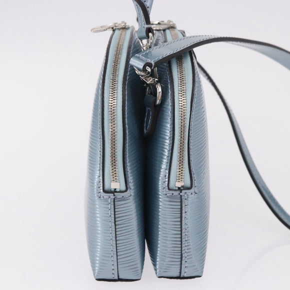 LOUIS VUITTON Epi Electric B Alma Hand Bag Light Blue LV Auth ka5034SAM