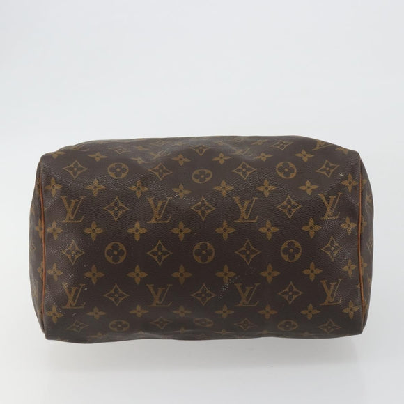 LOUIS VUITTON Monogram Speedy 30 Hand Bag M41526 LV Auth ka5039