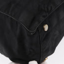 CHANEL New Travel Line Tote Bag Nylon Black gold CC Auth ka504-13