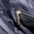 CHANEL New Travel Line Tote Bag Nylon Black gold CC Auth ka504-20