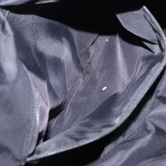 CHANEL New Travel Line Tote Bag Nylon Black gold CC Auth ka504