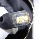 CHANEL New Travel Line Tote Bag Nylon Black gold CC Auth ka504-22