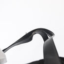 CHANEL New Travel Line Tote Bag Nylon Black gold CC Auth ka504-8