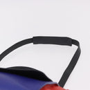 CELINE Trapeze Hand Bag Leather 2way Red Black Auth ka5041A-15